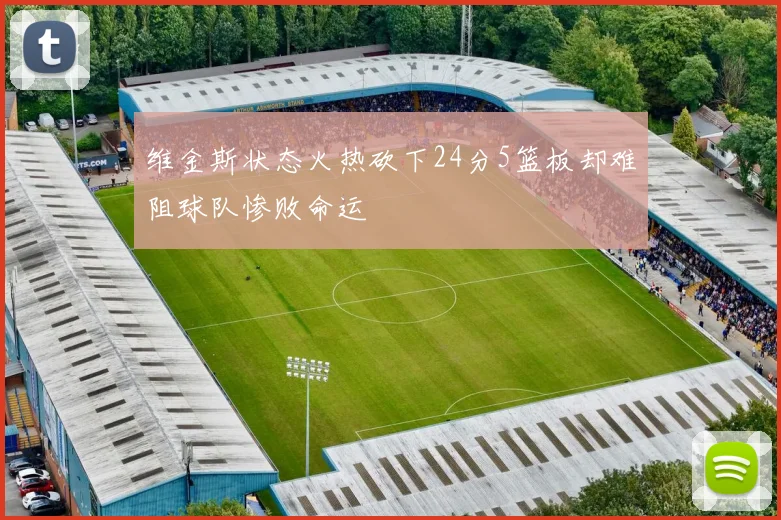 维金斯状态火热砍下24分5篮板却难阻球队惨败命运